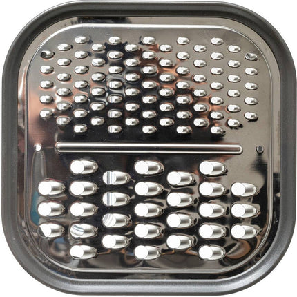 keuken rasp met opvangbakje - 14 x 7 cm - kaas - groente rasp