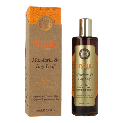 Smudge room spray Organic Goodness Mandarijn & Laurierblad