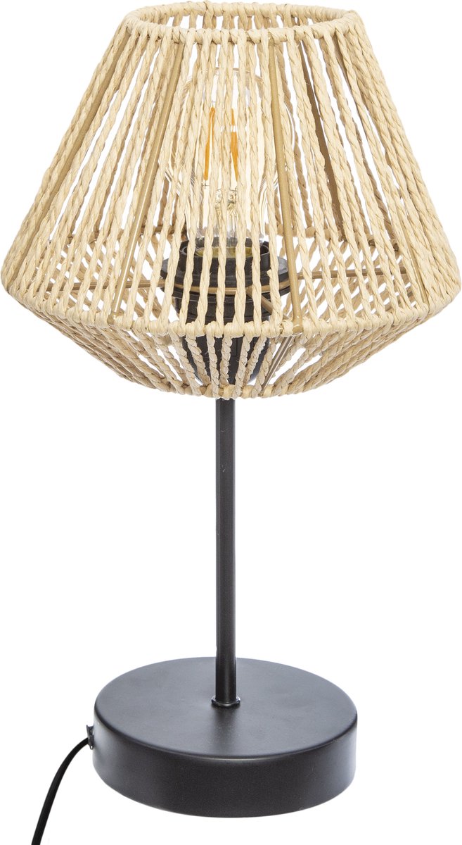 Atmosphera Jily table lamp natural - H 34 cm - Standing lamp