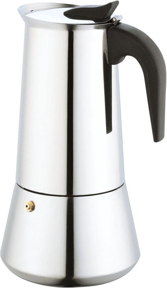 KINGHOFF Percolator  RVS - Espressomaker - koffiezetapparaat voor 4 kopjes espresso