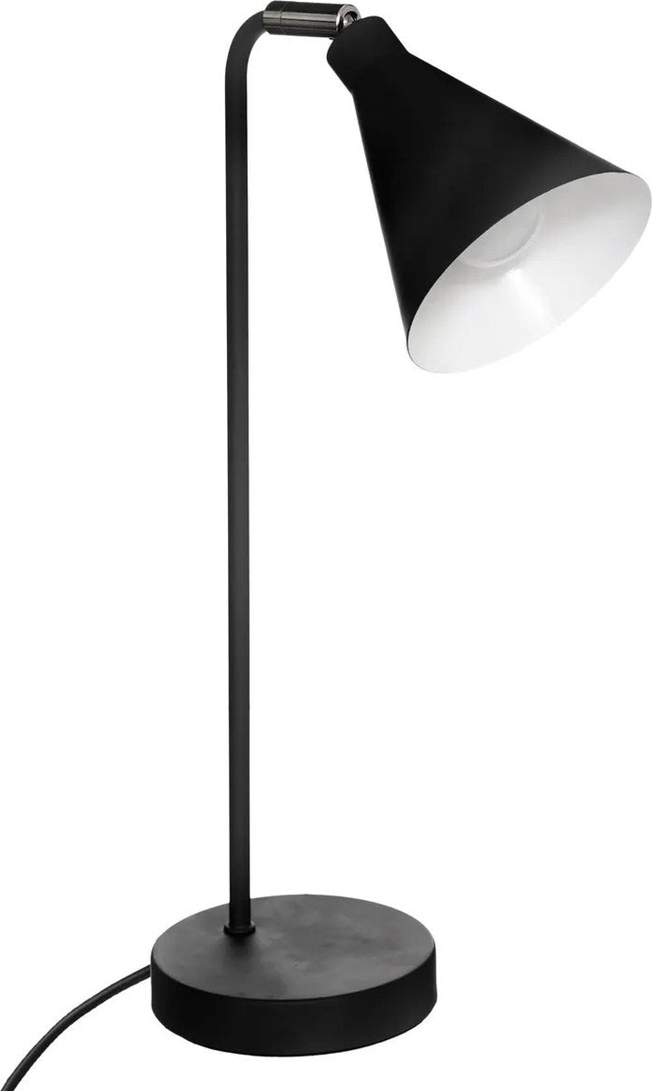 Atmosphera Tischleuchte / Schreibtischleuchte Arena - Metall - schwarz - H45 cm - Leselampe