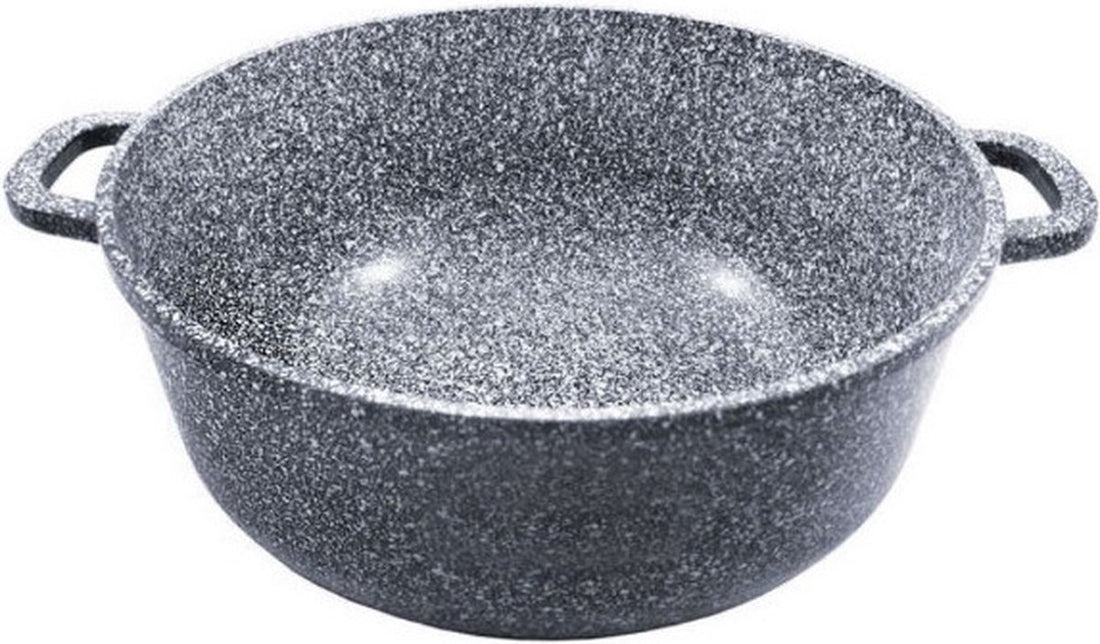 Klausberg kookpan met deksel – marmercoating, grijs, Ø 16 tot 28 cm – foto 18
