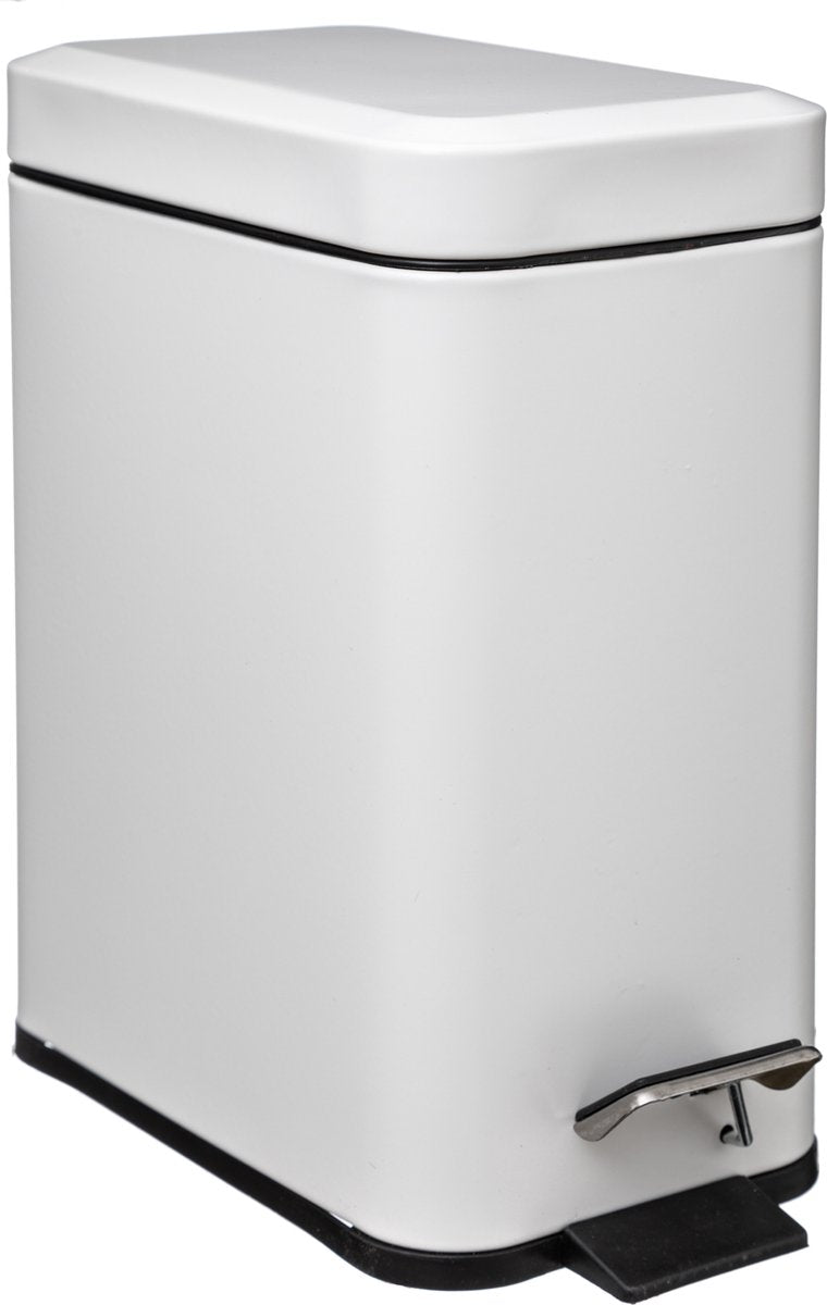5Five Abfalleimer Softclose 5L - Weiß