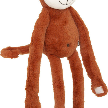 Jungle Knuffelaap XL – Zachte Pluche Aap – 47 cm – Polyester – Bruin
