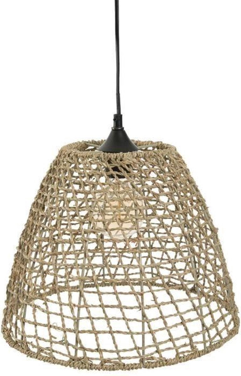 Cone pendant lamp - H 31 cm - Beige