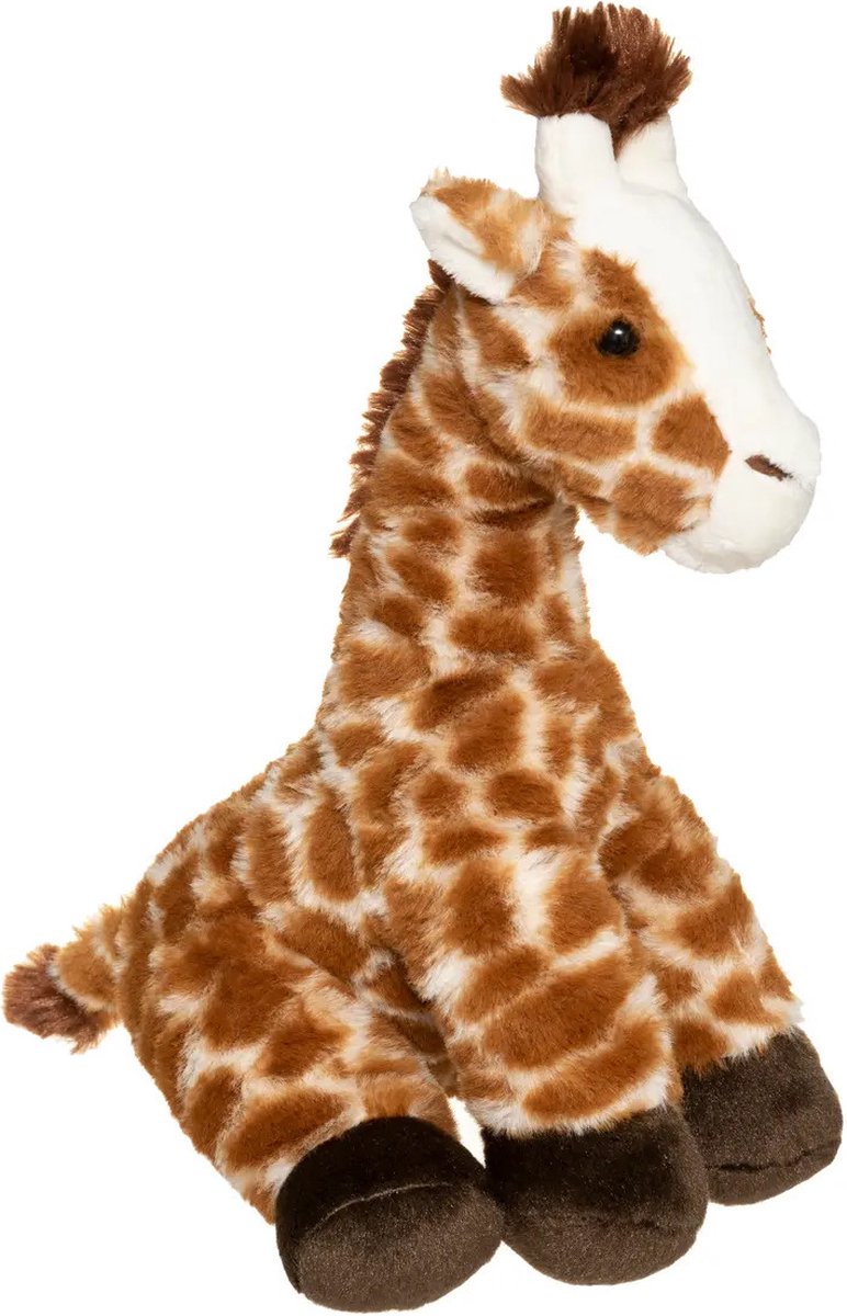 Atmosphera giraffe knuffel Carmen – zachte pluche, bruin, 32 cm
