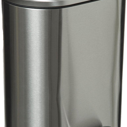5Five Afvalemmer Soft case 6L - Inox