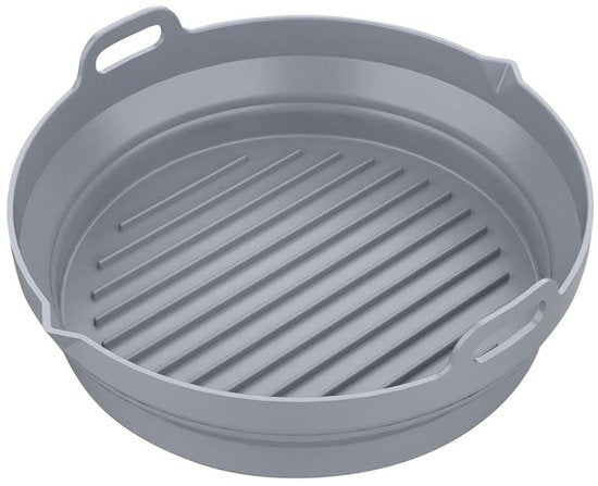 Klausberg- Silicone Airfryer Bakvorm - Herbruikbaar en Hittebestendig tot 230°C - Geschikt voor Airfryer, Oven en Magnetron