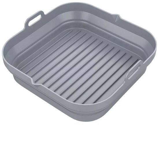 KLAUSBERG - 2-Piece Silicone Air Fryer Baking Mold Set - Reusable and Heat Resistant up to 230°C - Suitable for Air Fryer, Oven, and Microwave