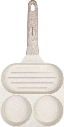 Klausberg 7818 - pan voor Eieren - burgers - pannenkoeken - Creme - Anti-aanbakpan