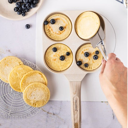 Klausberg 7823 - pan voor Eieren - burgers - pannenkoeken - Creme - Anti-aanbakpan