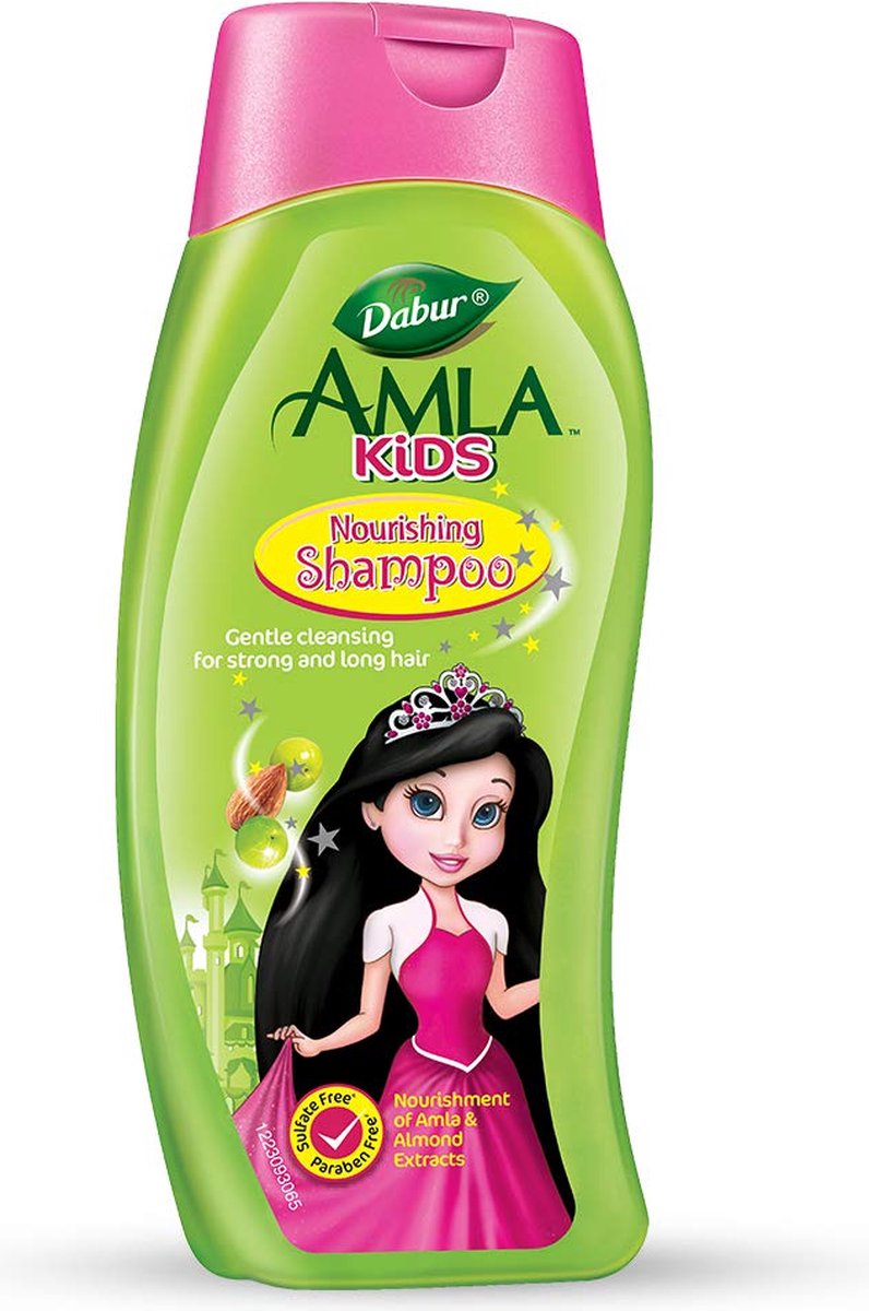 Dabur Amla Kids Nourishing Shampoo - Gentle and Natural Hair Care for Children