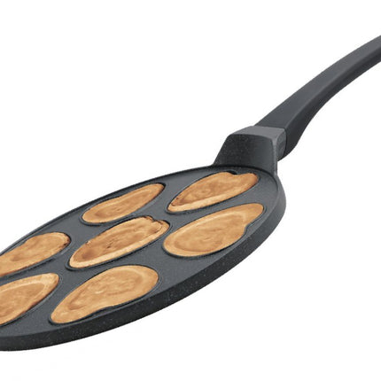 Pancake pan hart vorm 7 hole