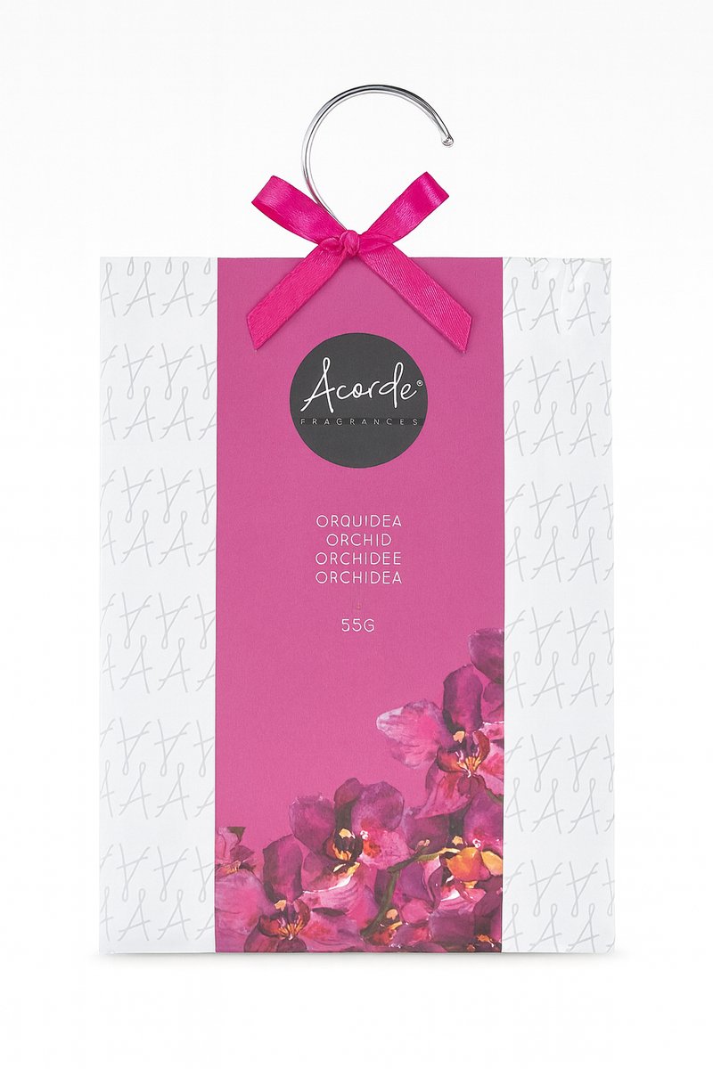 Orchidée - Sachets parfumés - Armoire - Désodorisant - Toilettes - Aspirateur - 1 pièce