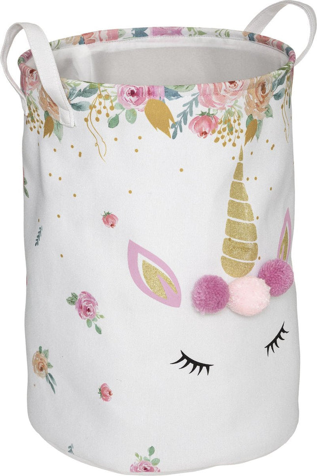 Atmosphera Speelgoedmand Eenhoorn - Opberger - Mand - Wasmand - Unicorn