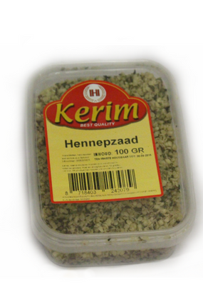 Hennepzaad (100 gr)