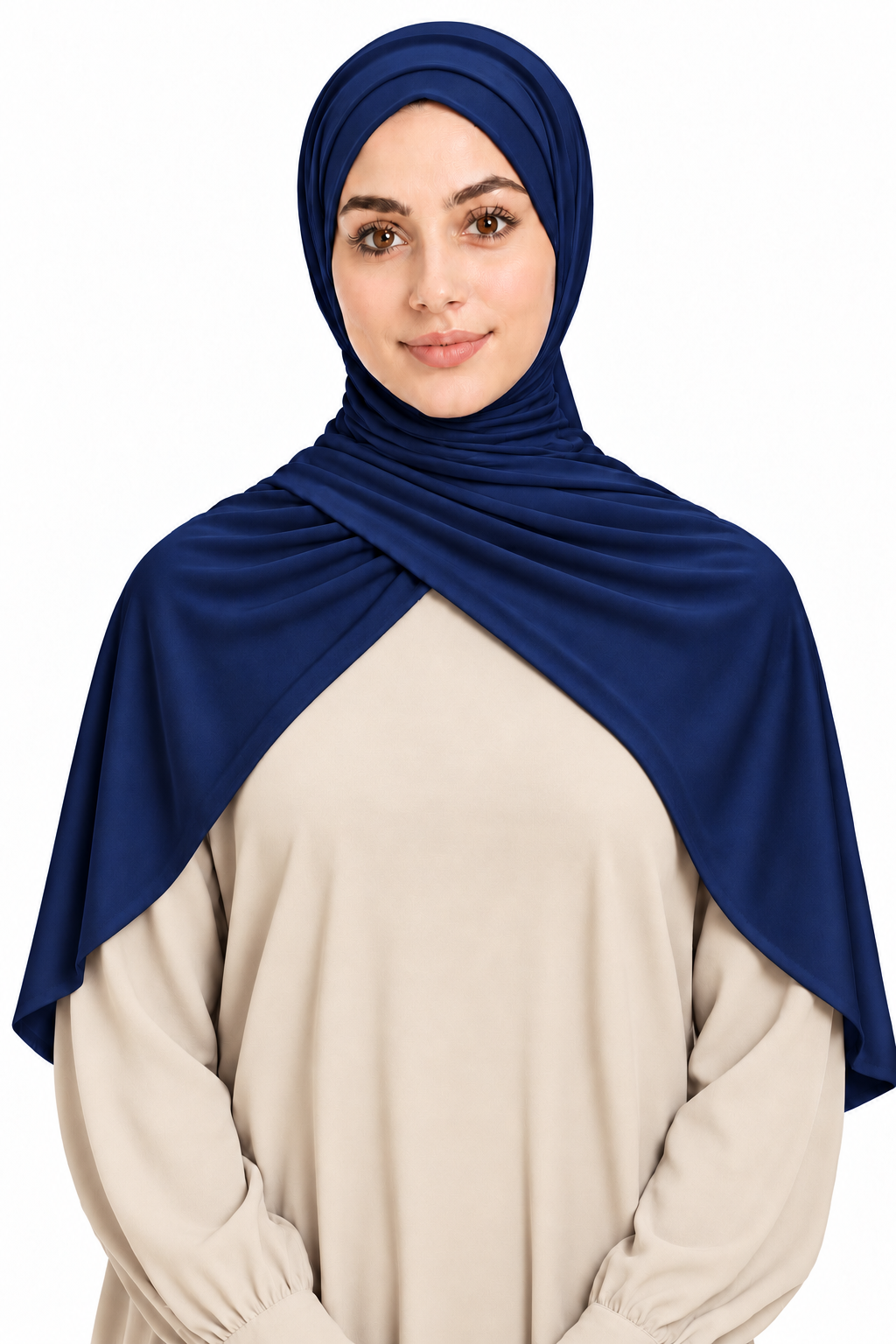 Liquid jersey sjaal – soepele hijab met lichte stretch, 5 kleuren