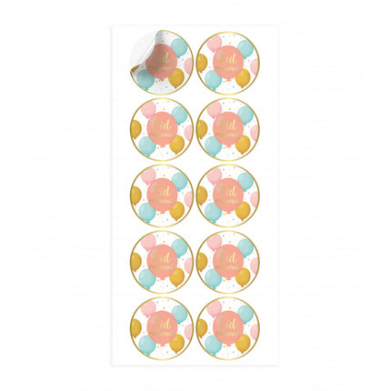 Eid Mubarak Sticker Kids