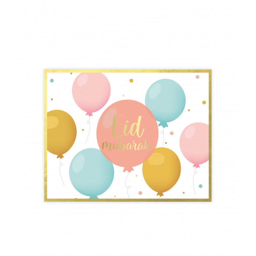 Sets de table Enfants Eid Mubarak 6 pièces