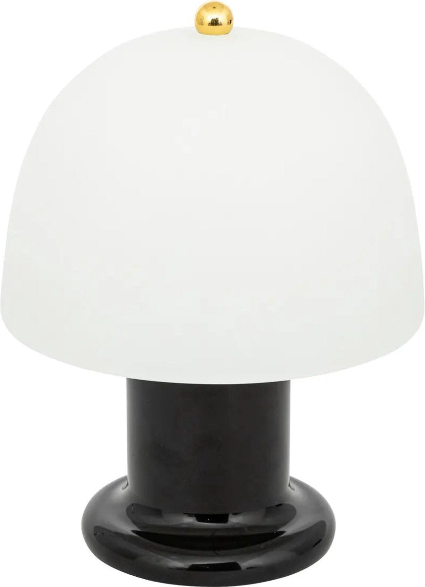 Atmosphera LED Table Lamp - Ø16xH21 cm - Black