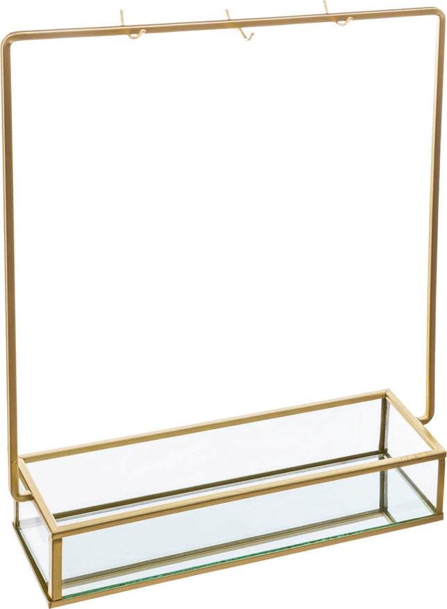 Atmosphera Sieradenhouder Archi H26cm - Metaal - Goudkleurig