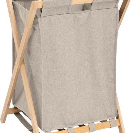 5Five Tidybox Opvouwbare Wasmand 50L - 46x36x68cm - Grijs