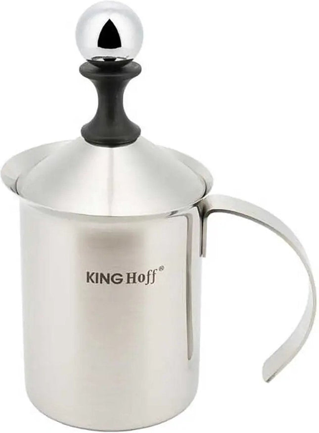 Top Choice - Melkopschuimer Handmatig - RVS - 800 ml - Vaatwasserbestendig - Barista - Melkkan