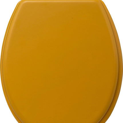 5Five Cotton Colors Toiletbril - 36x48x5cm - Mosterd