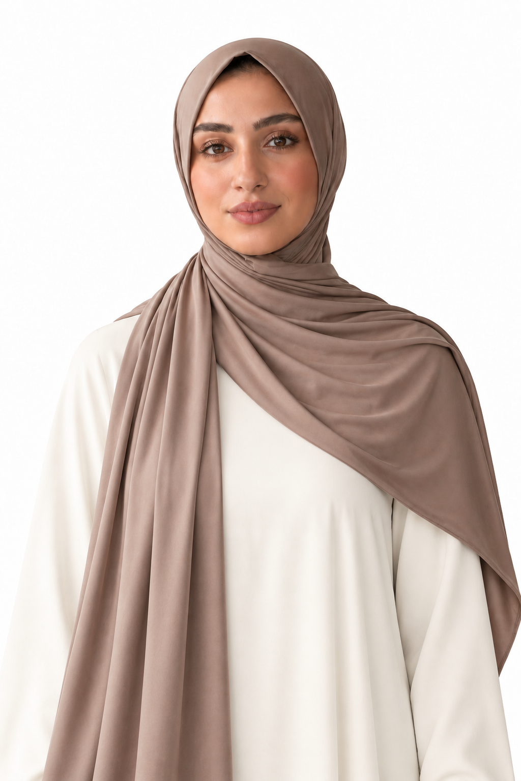 Liquid jersey sjaal – soepele hijab met lichte stretch, 5 kleuren