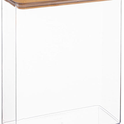 5Five - Keuken voorraadpot - Berlino - kunststof/bamboe - 1000 ml