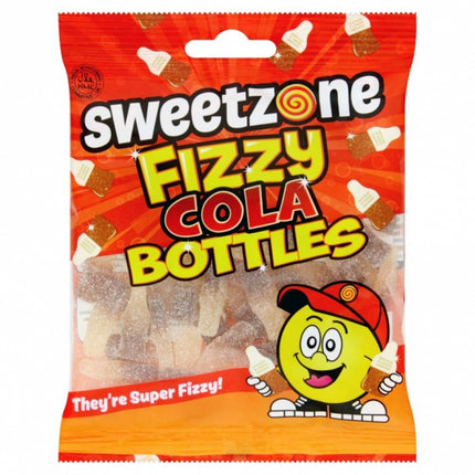 Halal sweetzone  snoep fizzy cola bottles