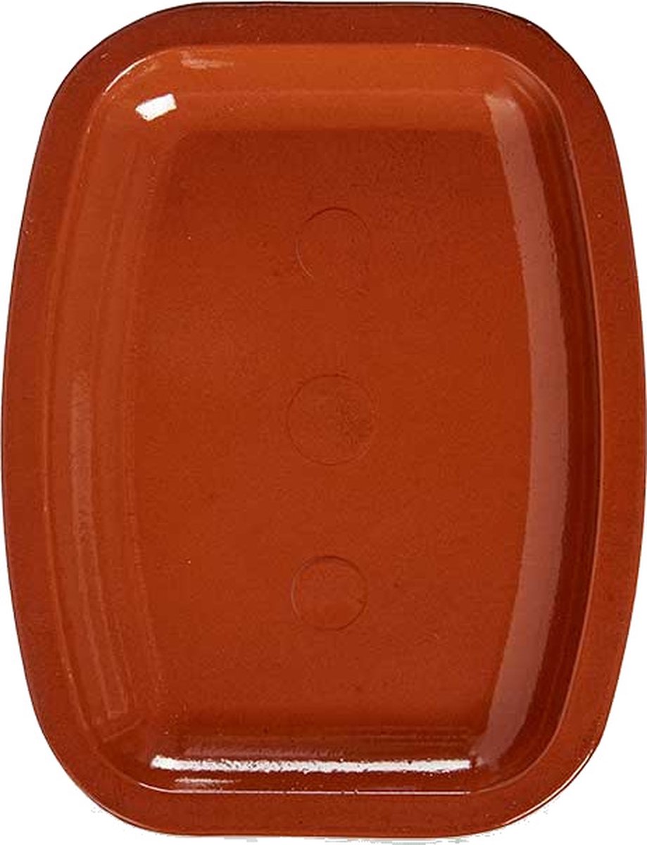 La Dehesa ovenschaal van terracotta klei – vuurvast, rechthoekig, 26 x 20 cm