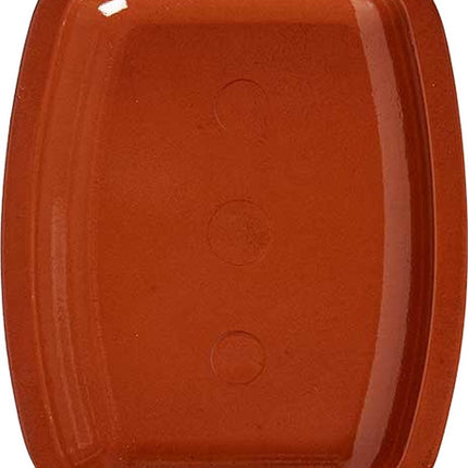 Ovenschaal Vuurvast 35 X 26 X 3,5 Cm Klei Terracotta