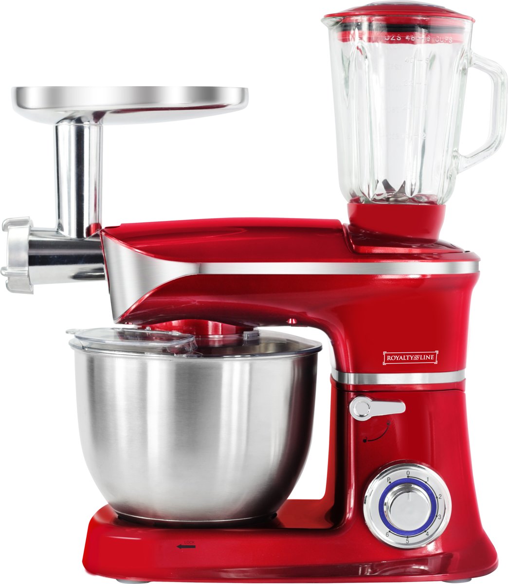 Royalty Line PKM-1900.7BG ; Robot de cuisine 3-en-1 avec 1900 watts