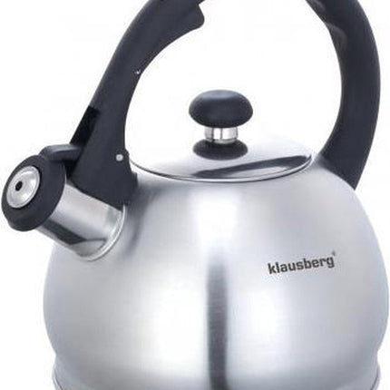 Klausberg 7042 - Fluitketel - o.a. inductie - RVS - 1.8 Liter