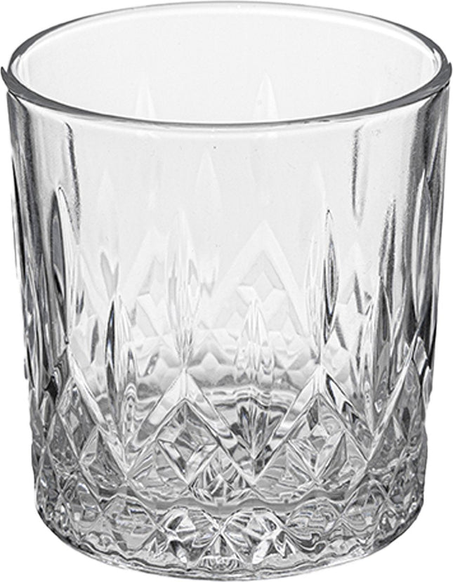 Secret de Gourmet drinkglazen - Paris - set 4x stuks - 240 ml - glas - luxe uitstraling