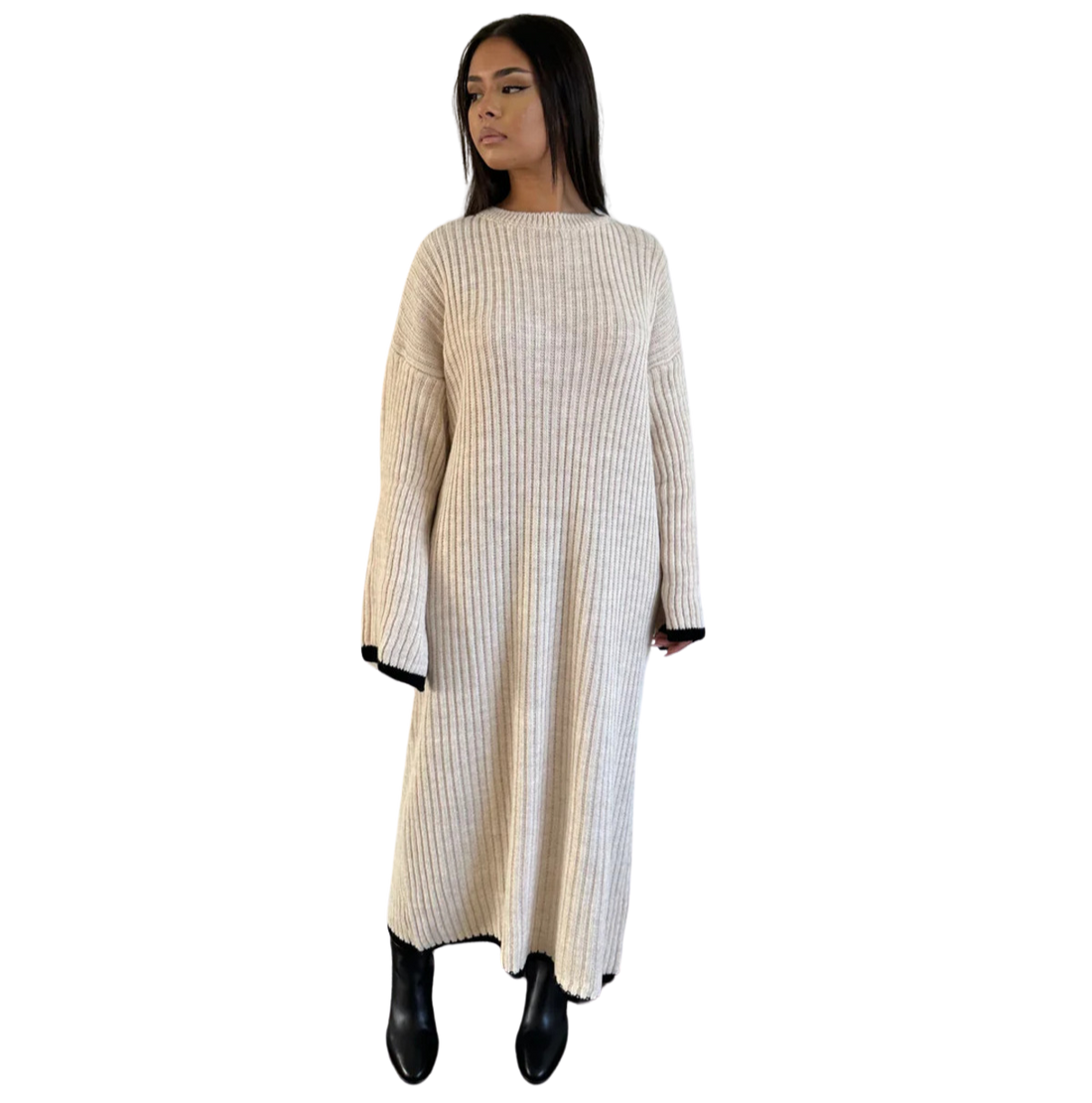Robe côtelée