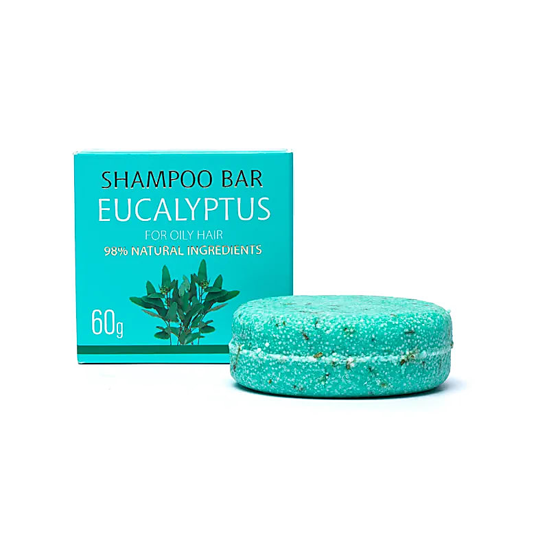 Natural eucalyptus shampoo bar