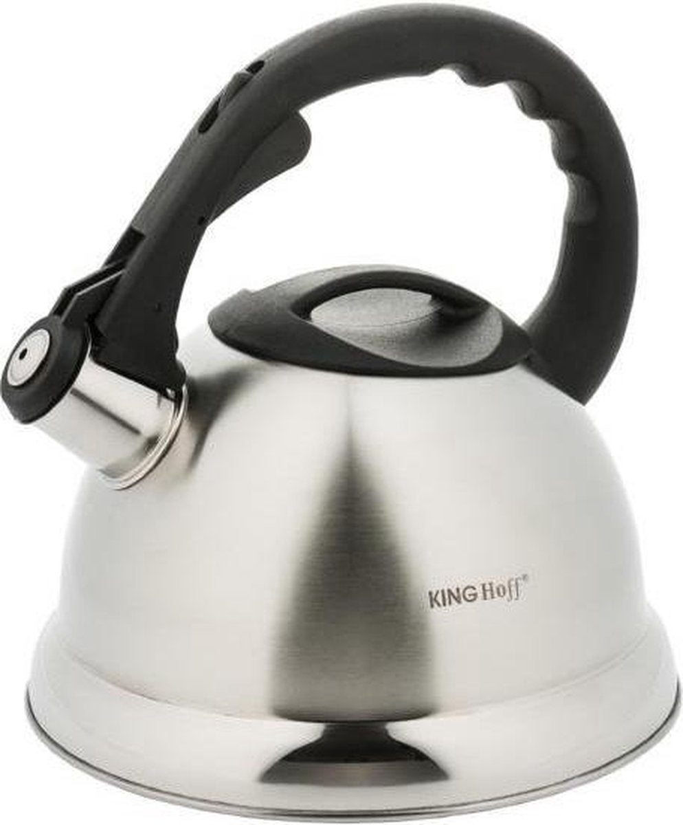 Kinghoff 1323 fluitketel - 3L - RVS - alle warmtebronnen