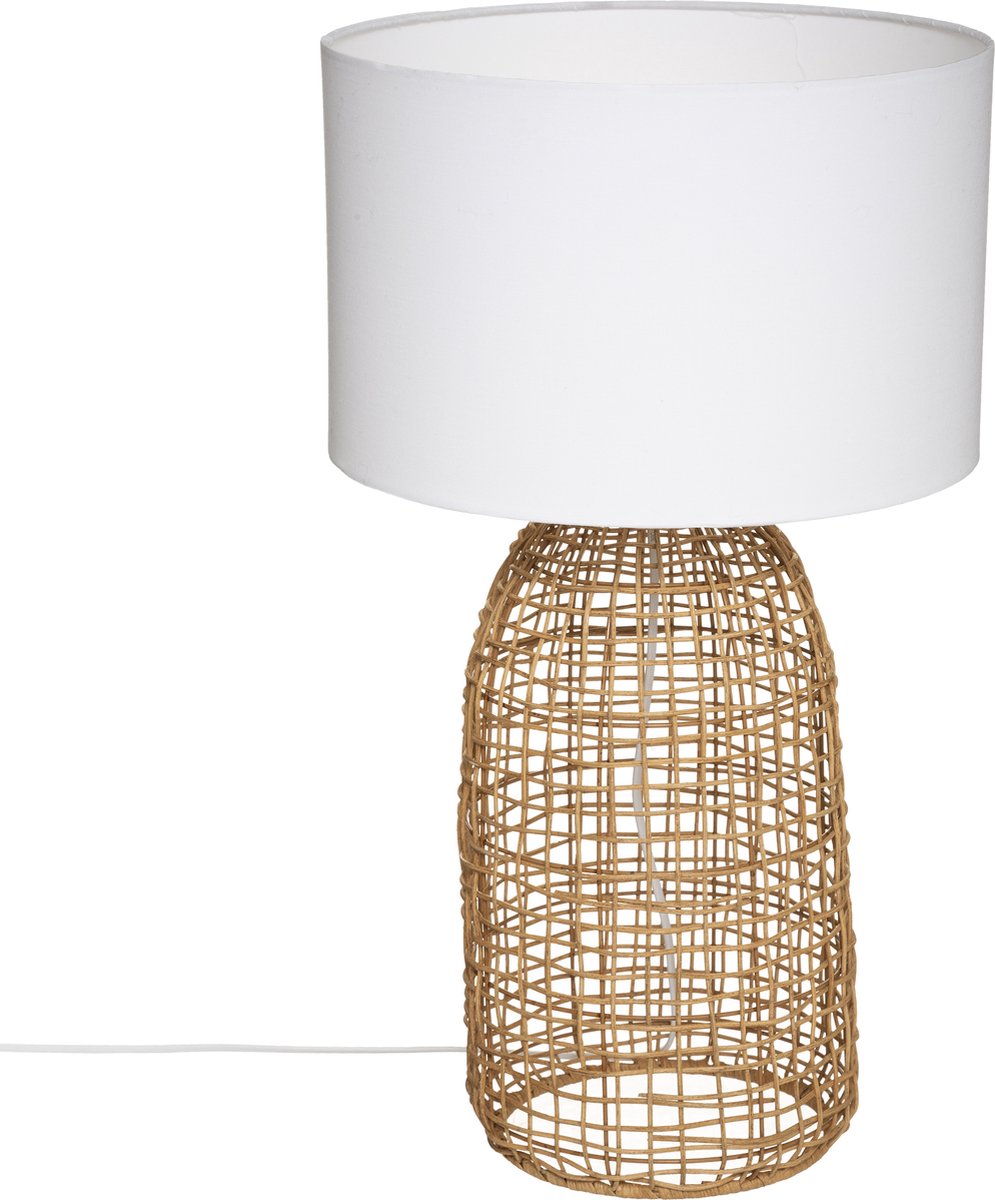 Atmosphera Table Lamp Karla D32x55cm - Beige - E27