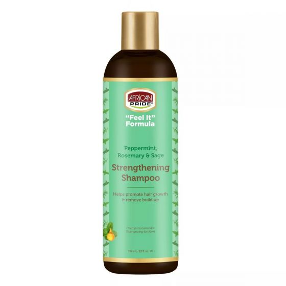 African Pride Feel It Formula Rosemary Strengthening Shampoo – 355 ml