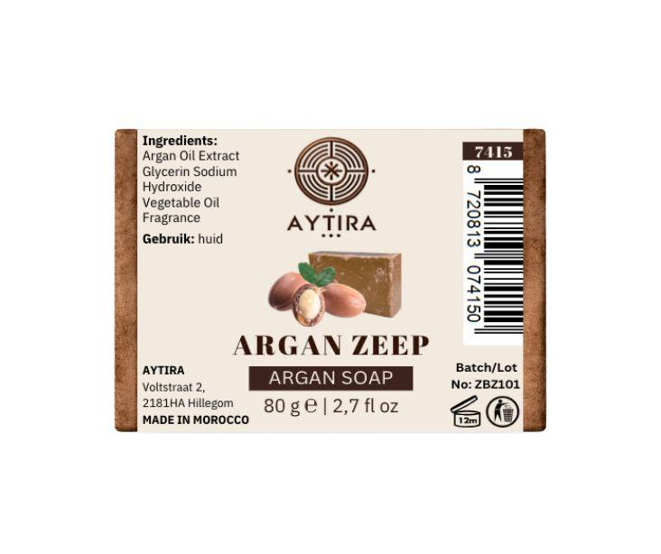 Aytira argan zeep 80 g – argan soap met arganolie-extract