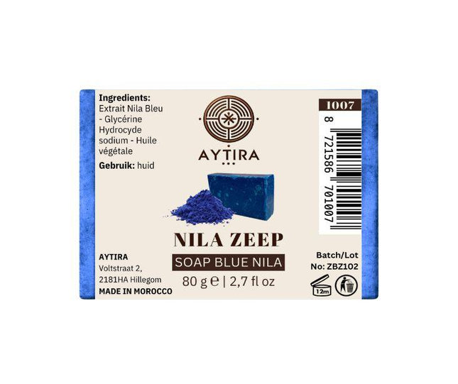 AYTiRA Nila Zeep 80g – Blue Nila Soap