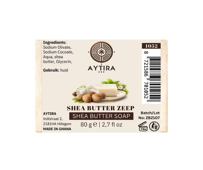 AYTiRA Shea Butter Zeep 80g – Shea Butter Soap