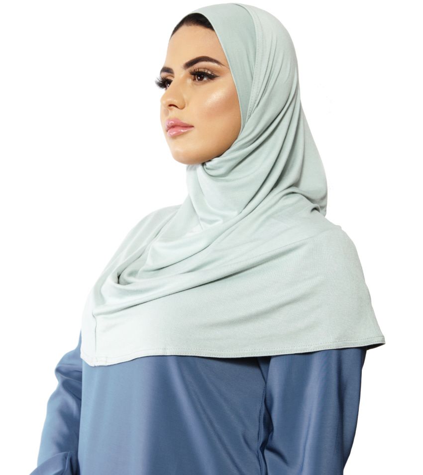 Cotton stretch hijab 2-delig – luchtige tweedelige hoofddoek