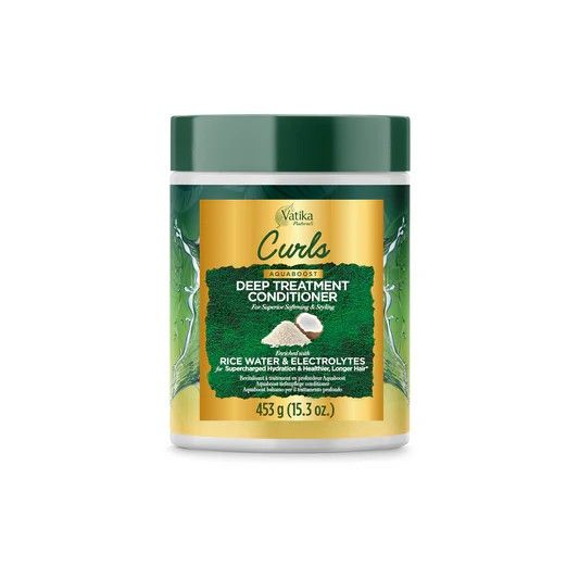 Vatika Curls Deep Treatment Conditioner 453 g – met rijstwater, voor krullen