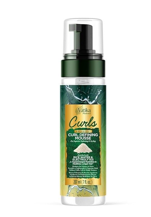 Vatika Curls Curl Defining Mousse 207 ml