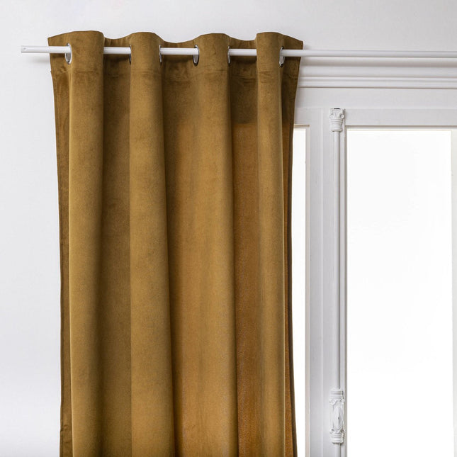 Decoratieve gordijn met ringen, gordijn LILOU, 140 x 260 cm