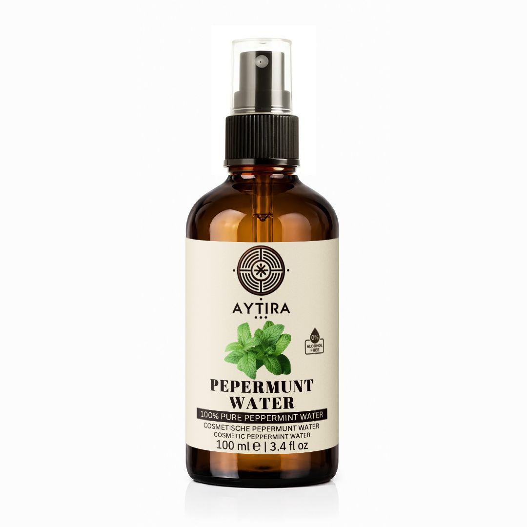 Aytira pepermuntwater 100 ml – verfrissende toner en mist voor huid en haar