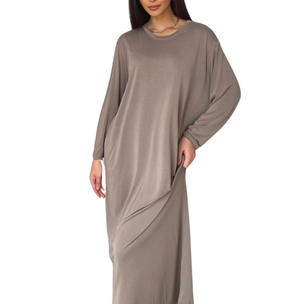 Basic Dress Amara - Maxi jurk